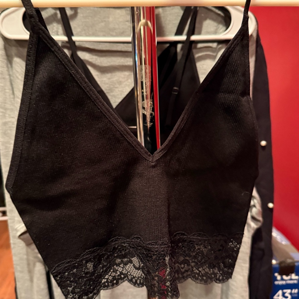 Bozzolo Black Lace Bandeau